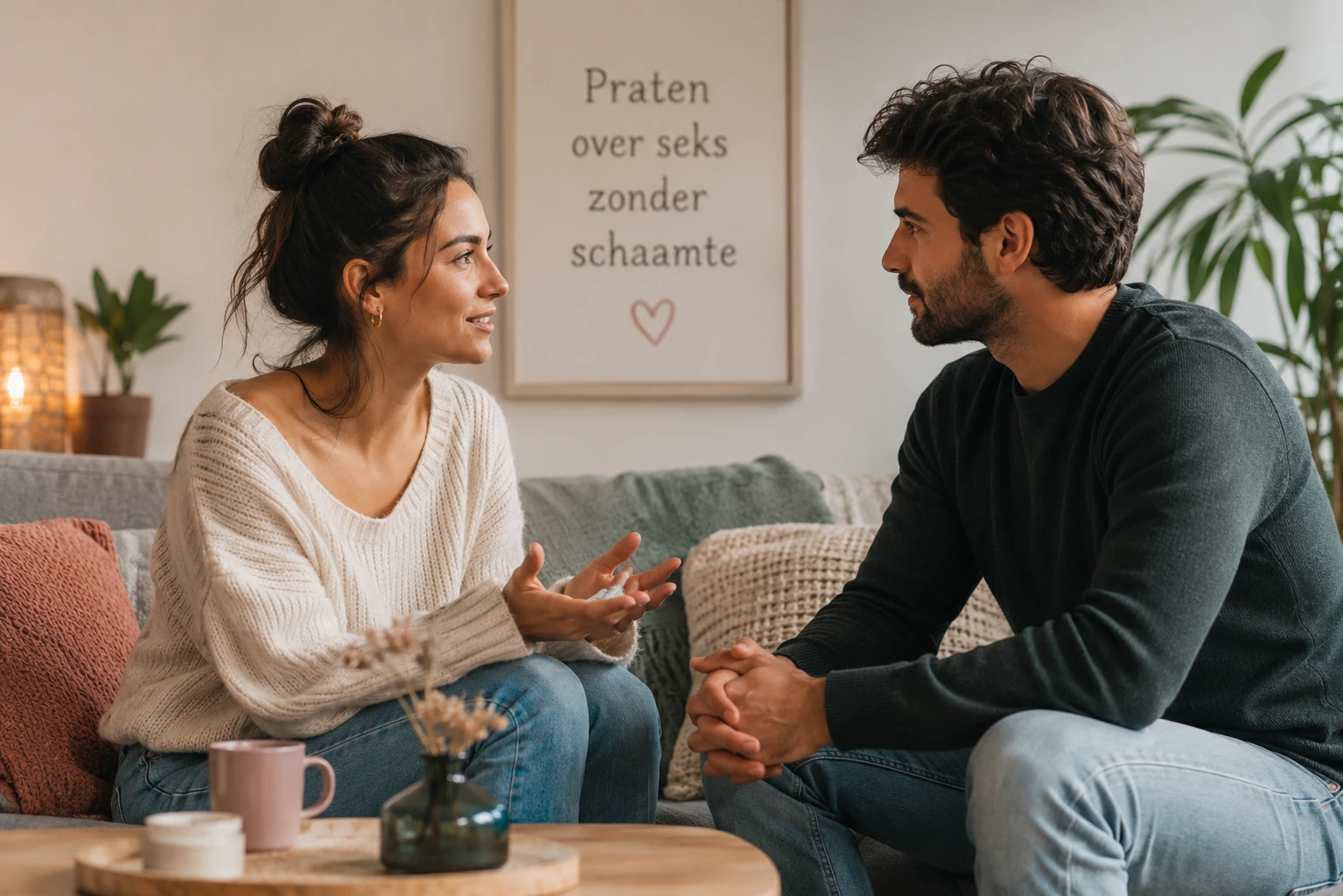 Open en ontspannen praten over seks